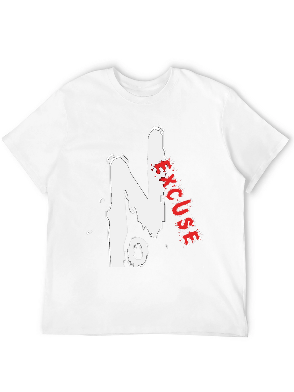 No Excuses Graphic Tee - Bold Streetwear Style
