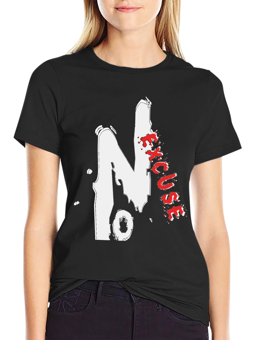 No Excuses Graphic Tee - Bold Streetwear Style