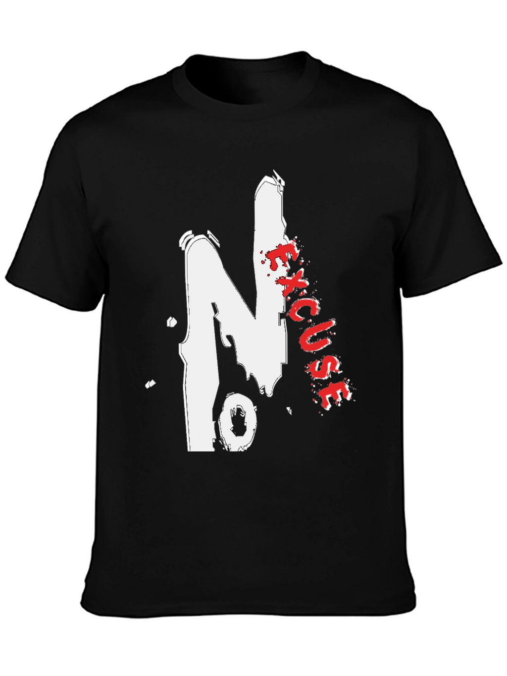No Excuses Graphic Tee - Bold Streetwear Style