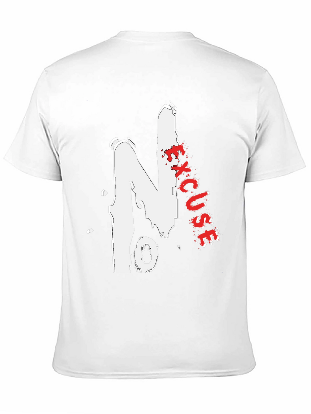 No Excuses Graphic Tee - Bold Streetwear Style