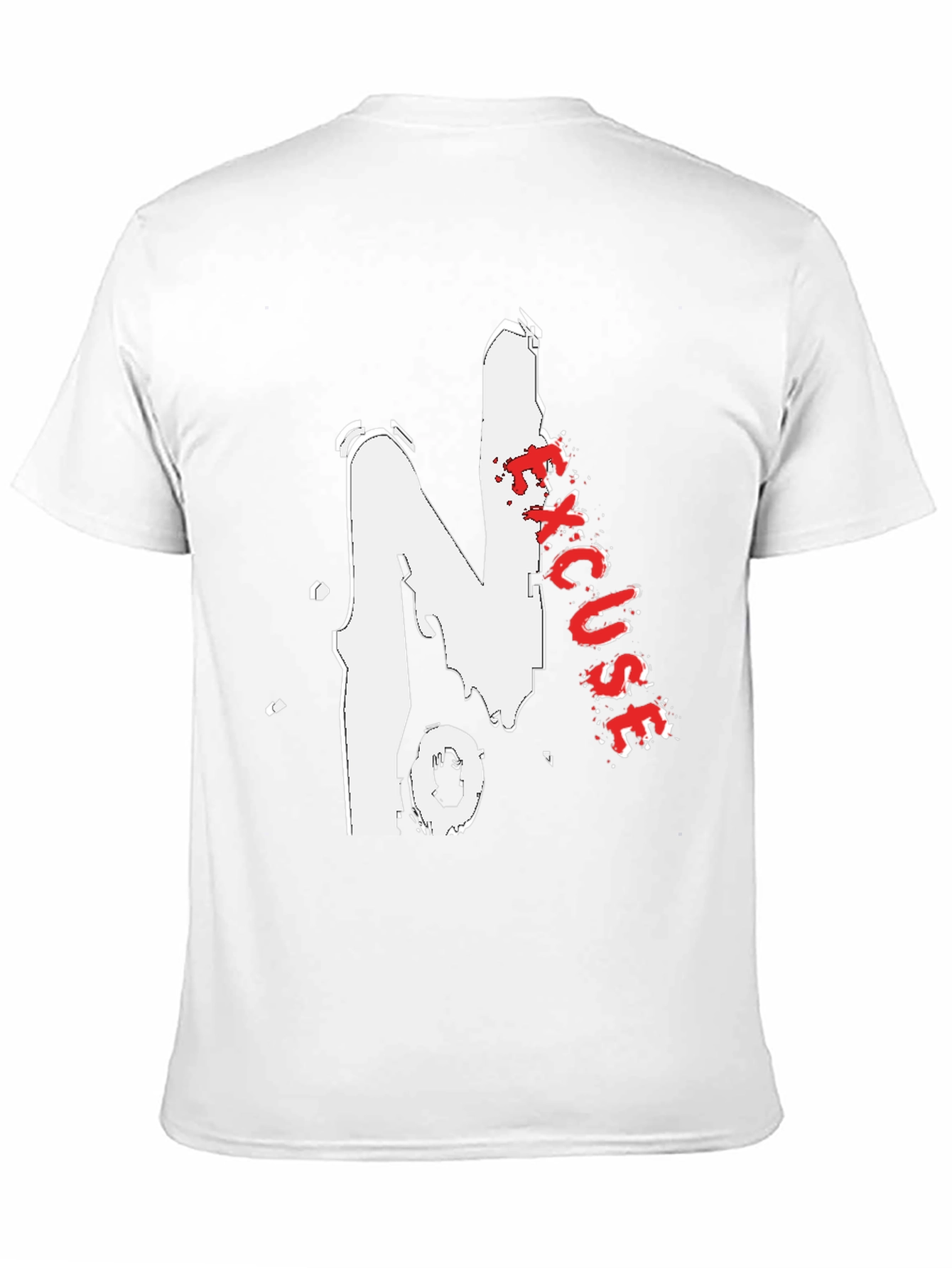 No Excuses Graphic Tee - Bold Streetwear Style