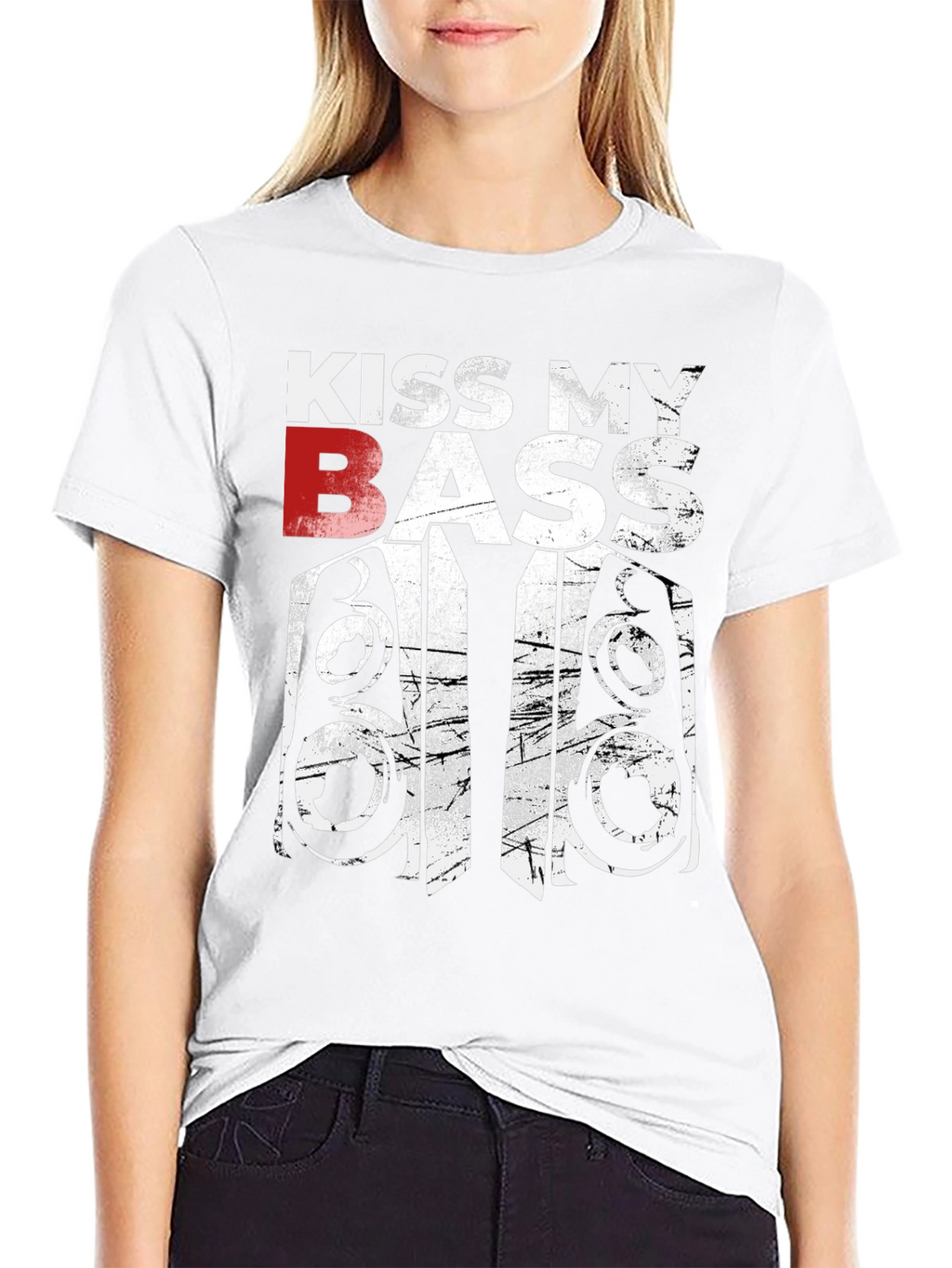 Kiss My Bass Graphic T-Shirt