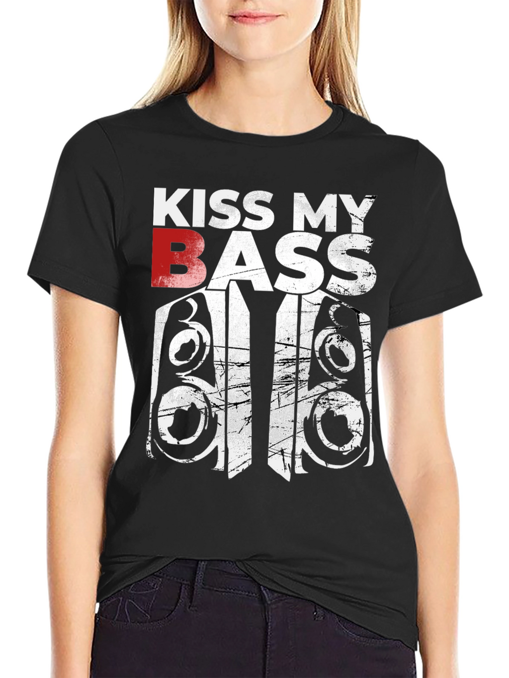 Kiss My Bass Graphic T-Shirt