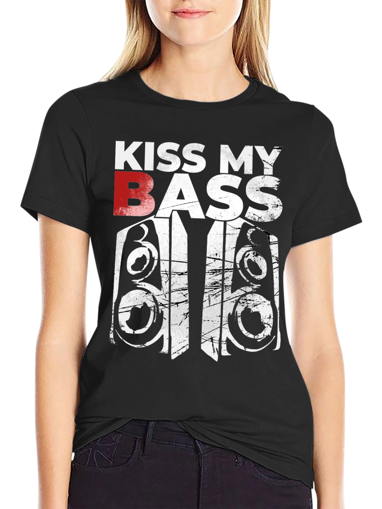 Kiss My Bass Graphic T-Shirt