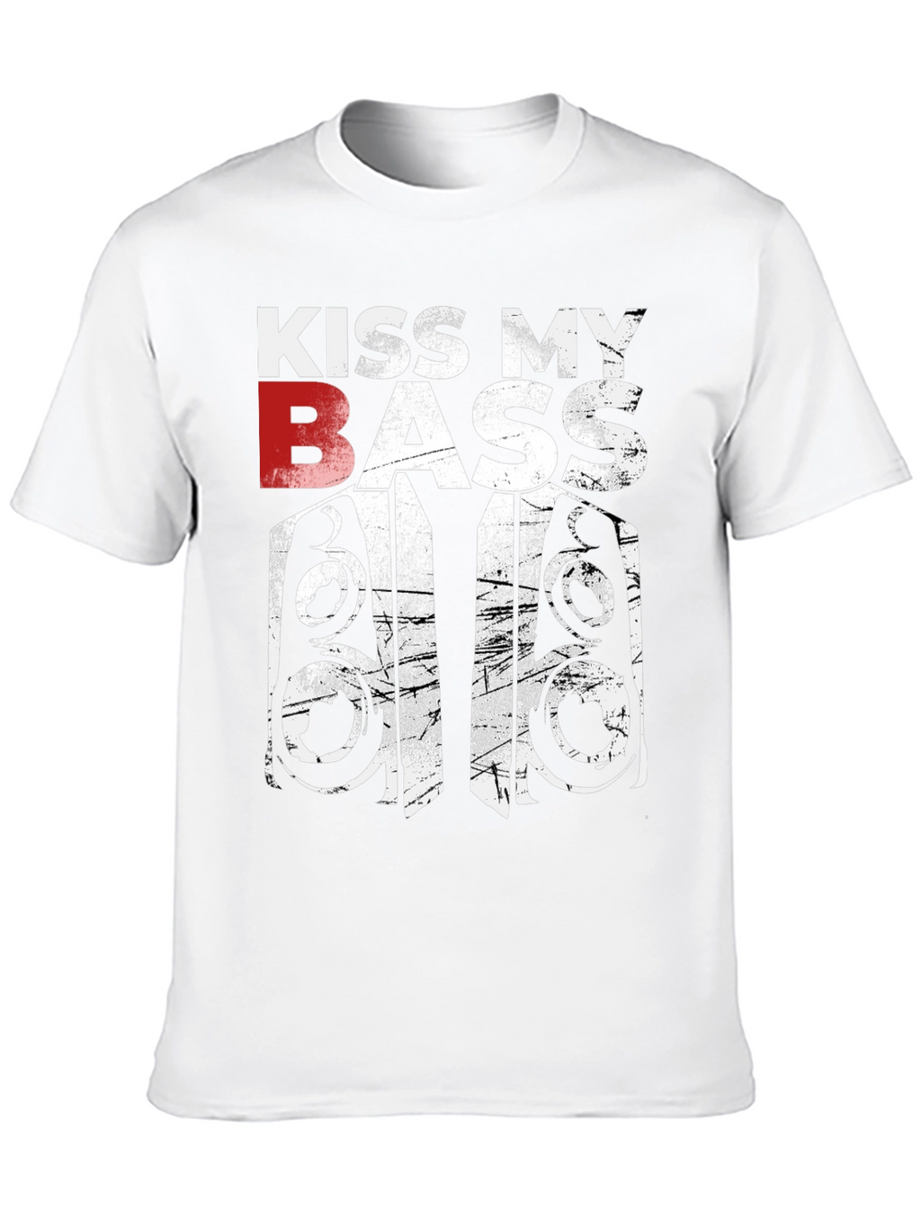 Kiss My Bass Graphic T-Shirt
