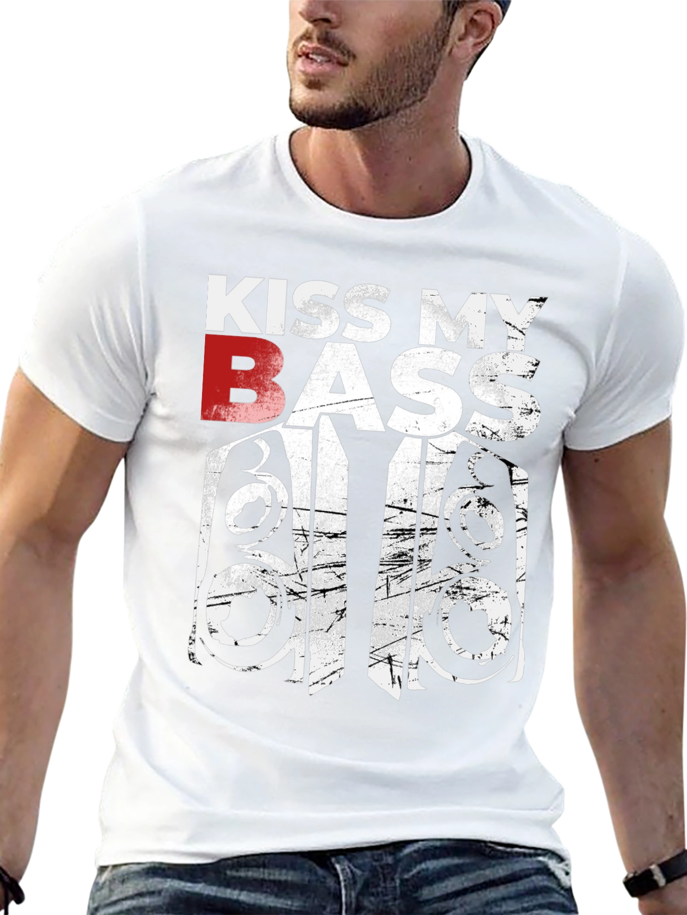 Kiss My Bass Graphic T-Shirt