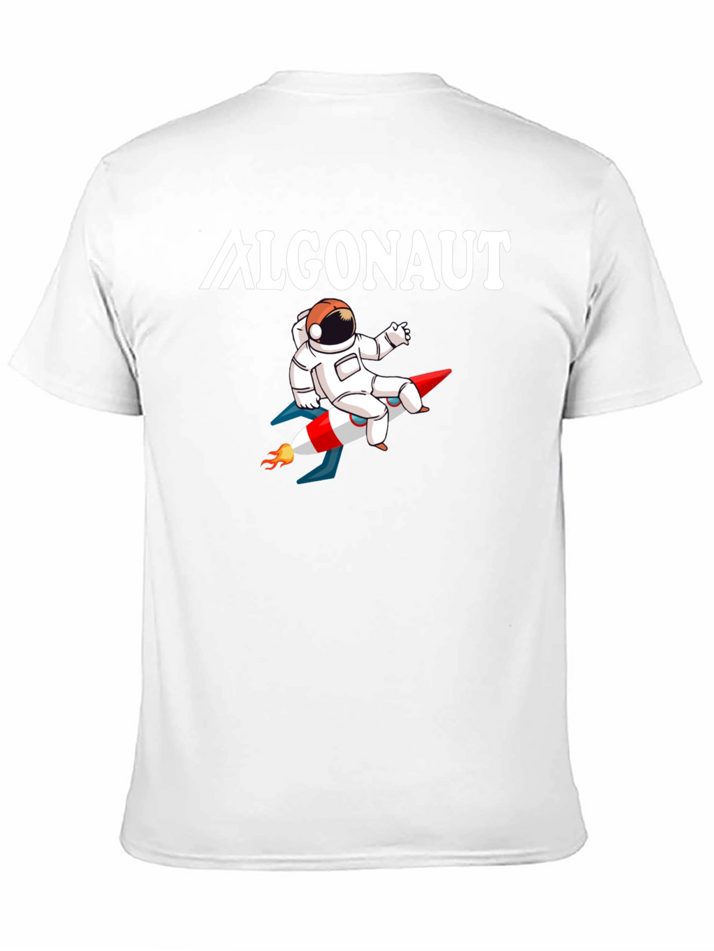 Algonaut Astronaut Rocket Graphic T-Shirt