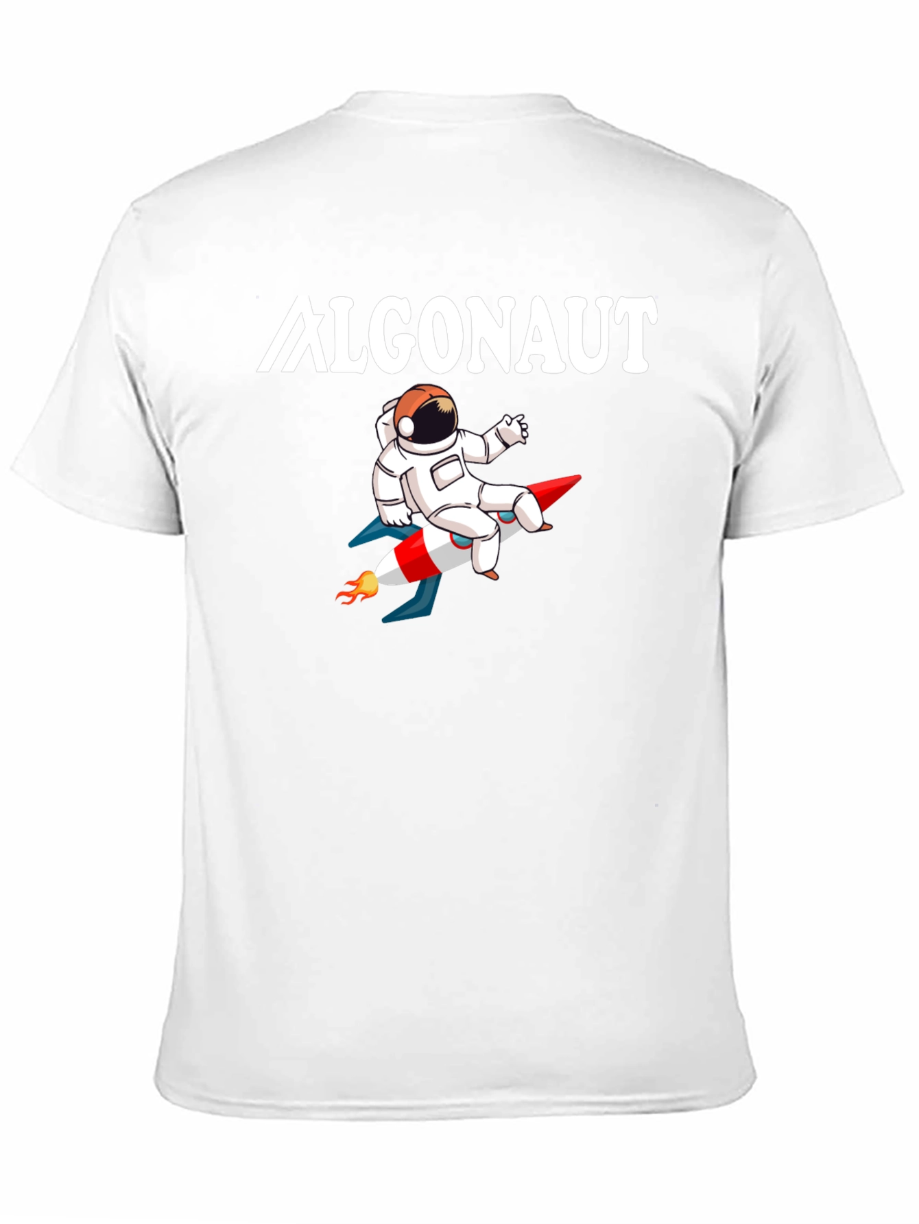 Algonaut Astronaut Rocket Graphic T-Shirt