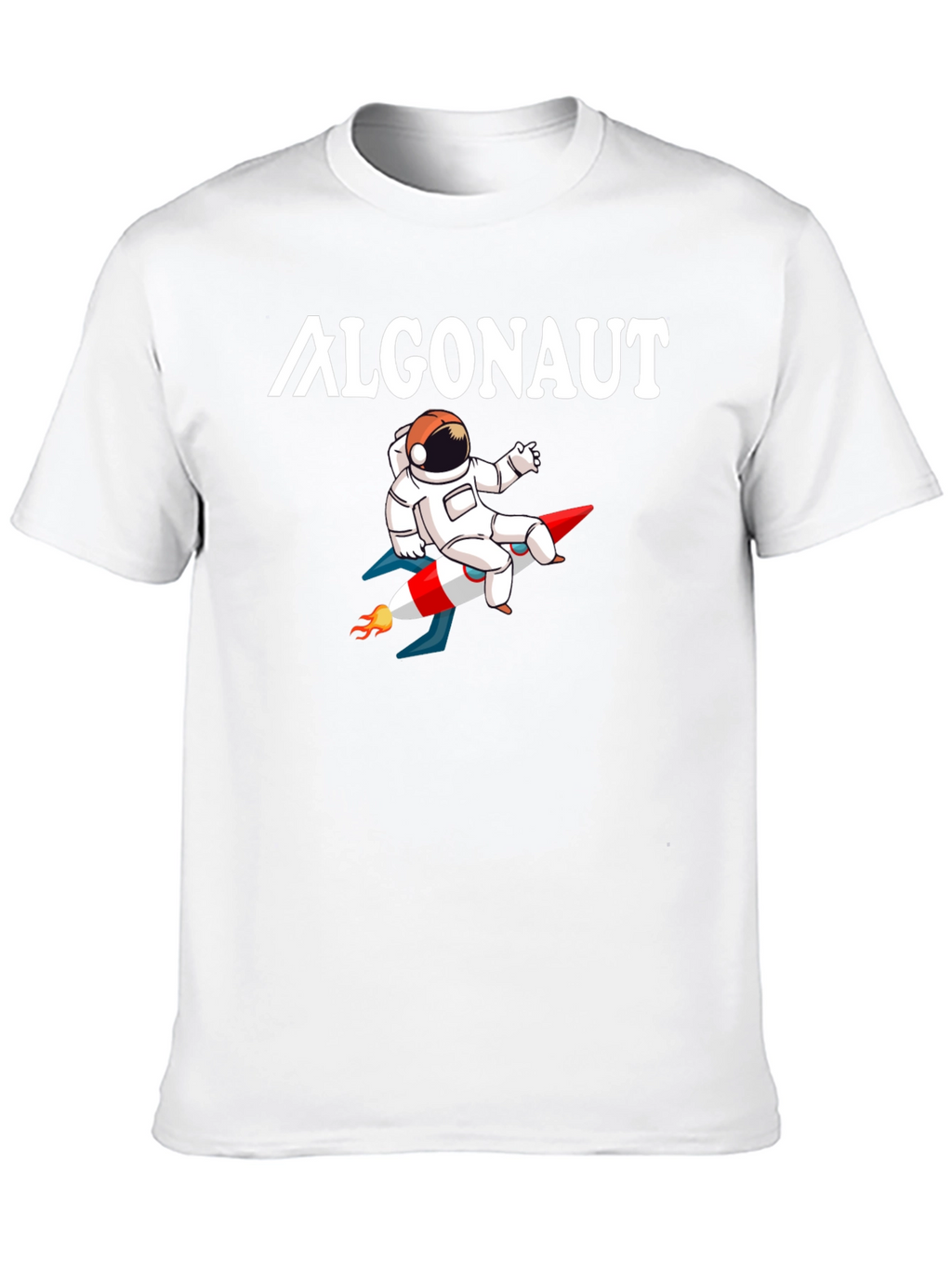 Algonaut Astronaut Rocket Graphic T-Shirt