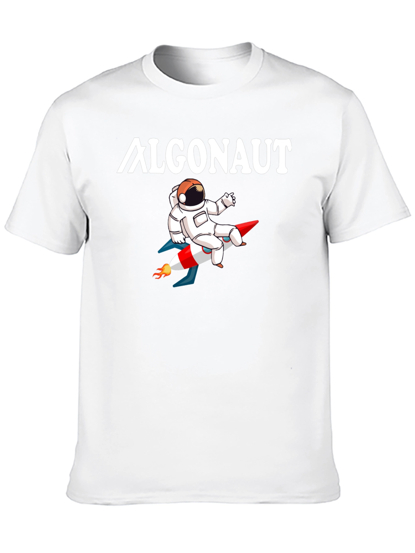 Algonaut Astronaut Rocket Graphic T-Shirt