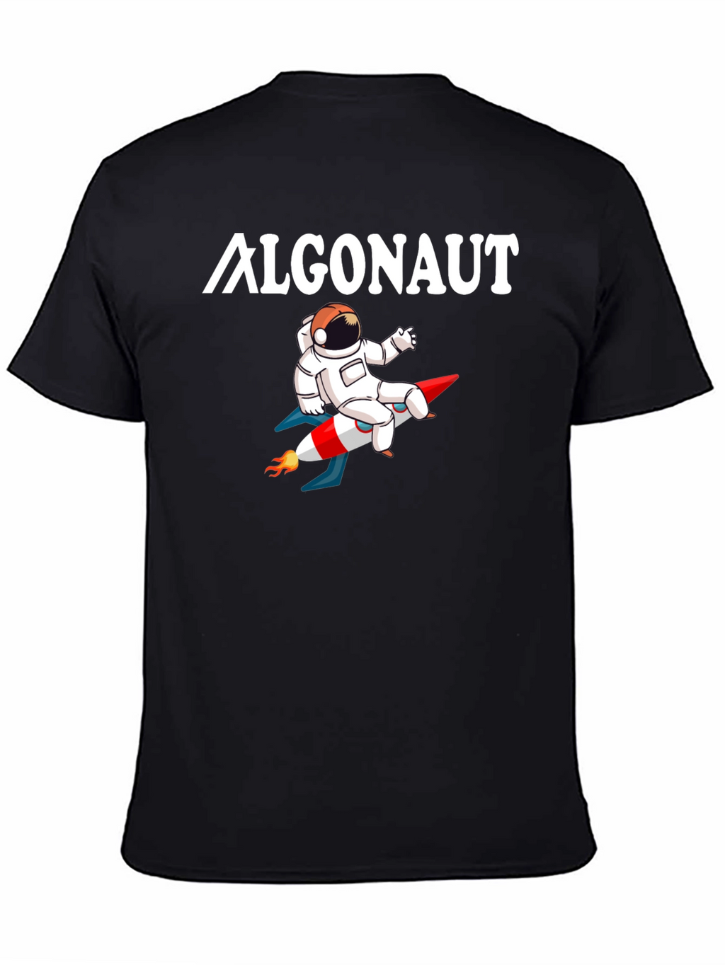 Algonaut Astronaut Rocket Graphic T-Shirt