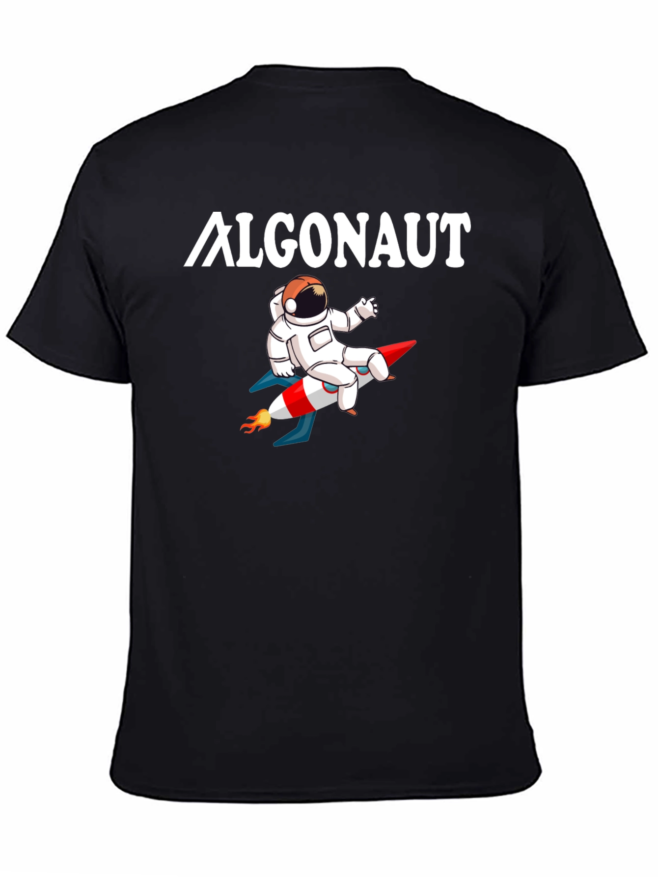 Algonaut Astronaut Rocket Graphic T-Shirt