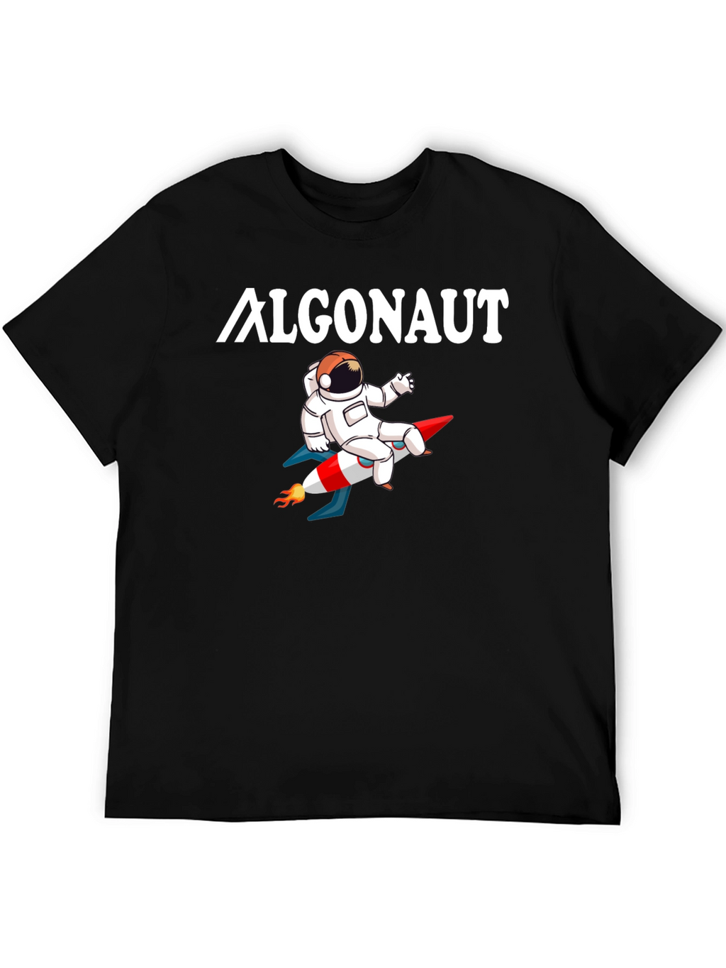 Algonaut Astronaut Rocket Graphic T-Shirt