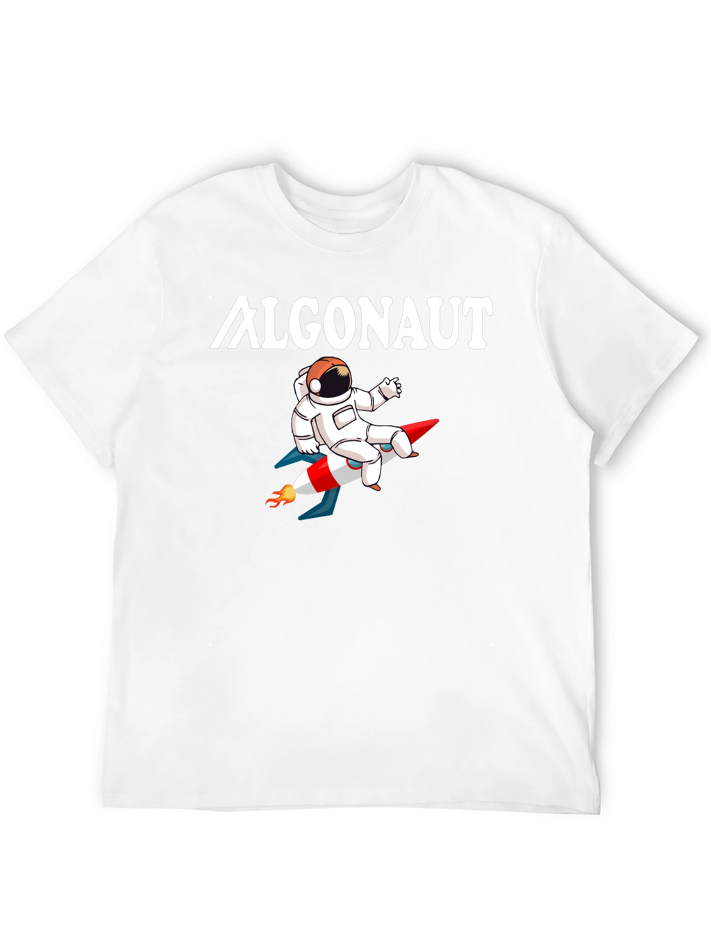 Algonaut Astronaut Rocket Graphic T-Shirt
