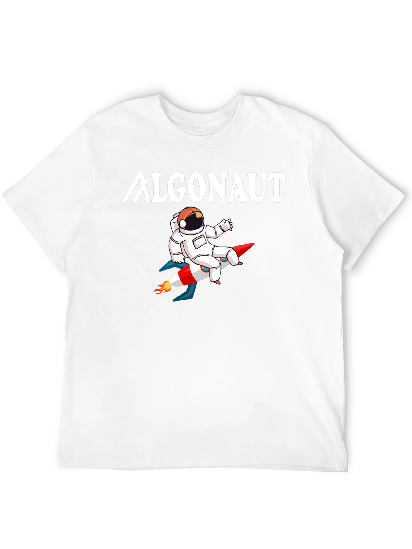 Algonaut Astronaut Rocket Graphic T-Shirt