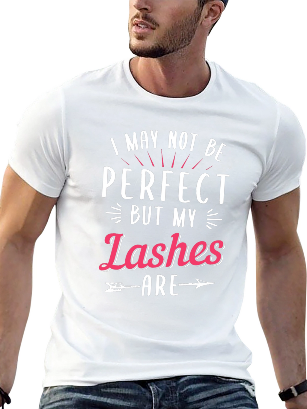 Perfect Lashes Graphic T-Shirt - Black