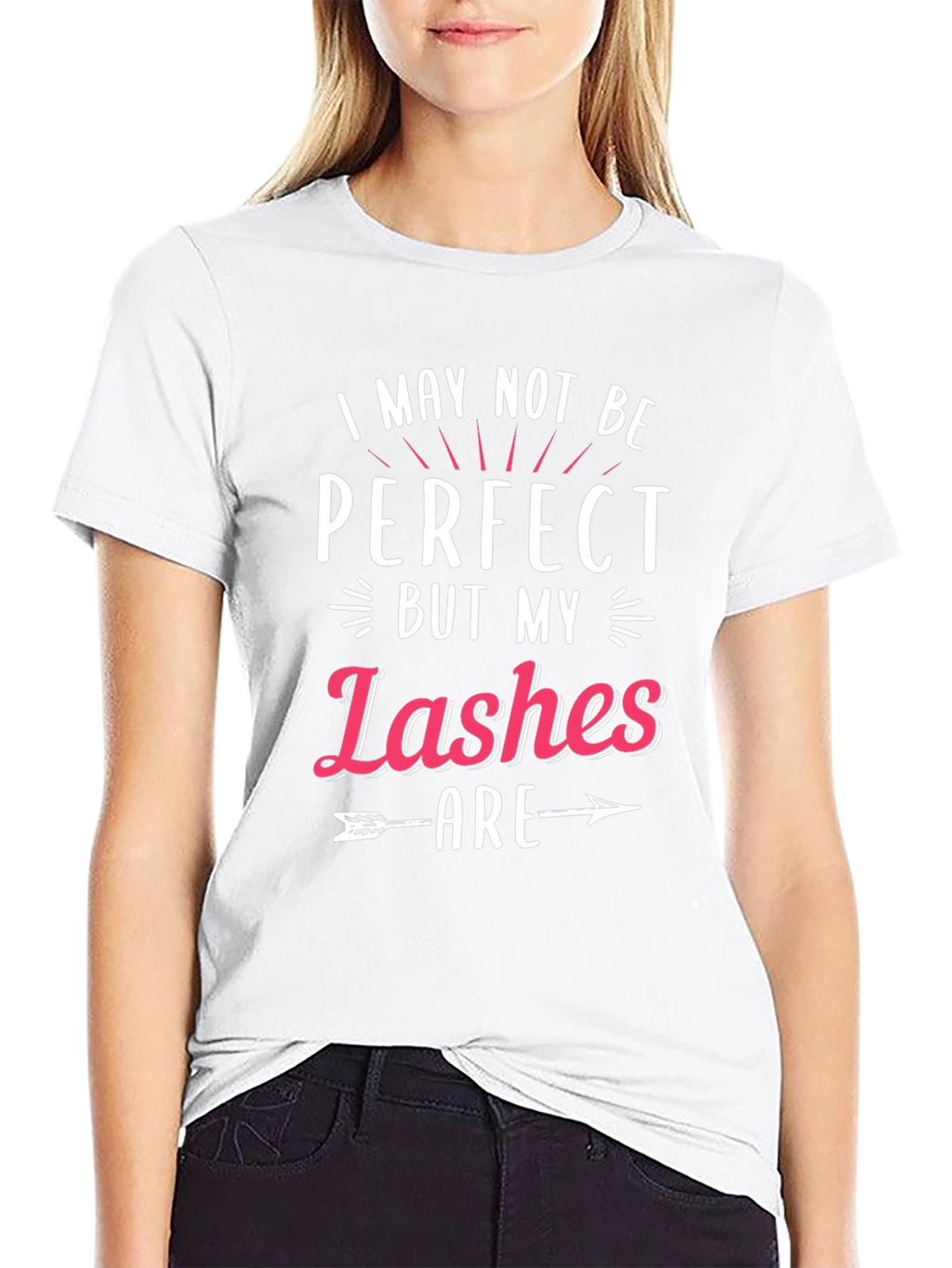 Perfect Lashes Graphic T-Shirt - Black