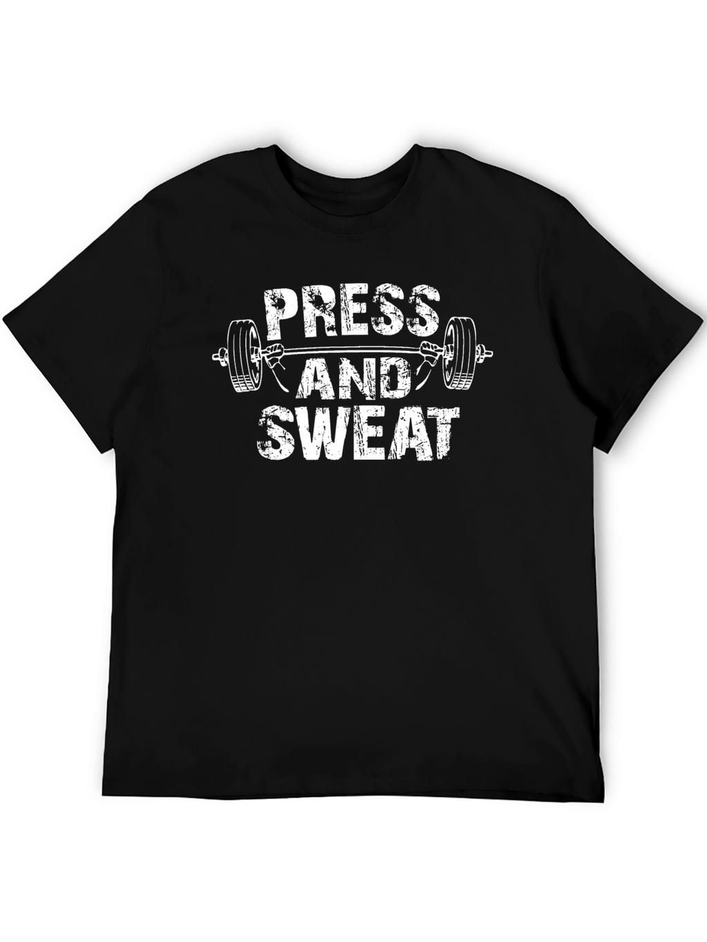 Press and Sweat Gym Workout T-Shirt