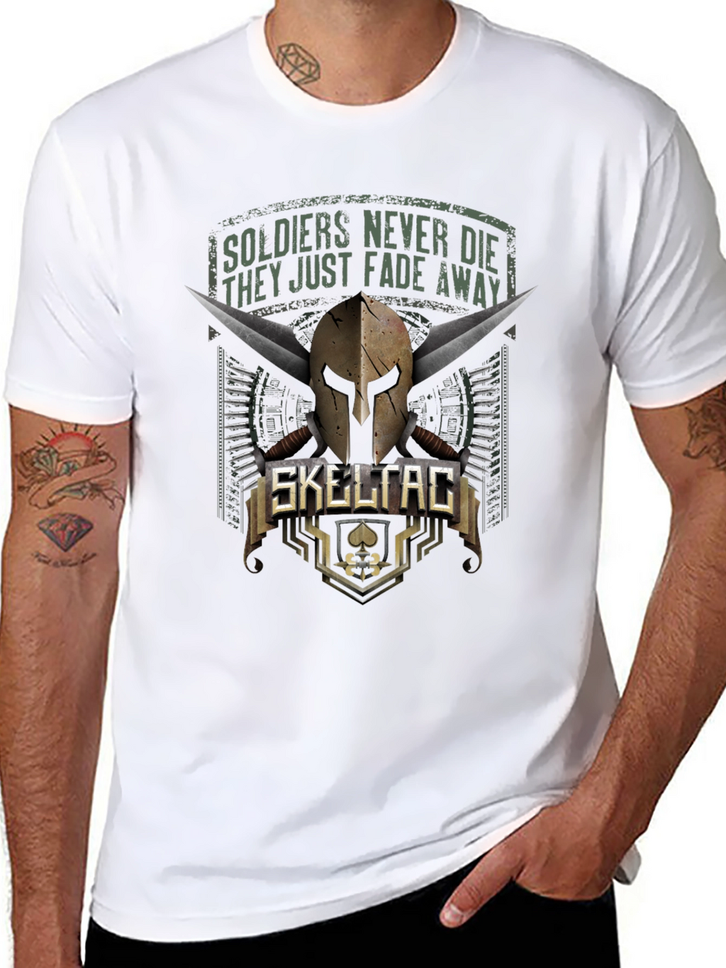Soldiers Never Die Graphic T-Shirt