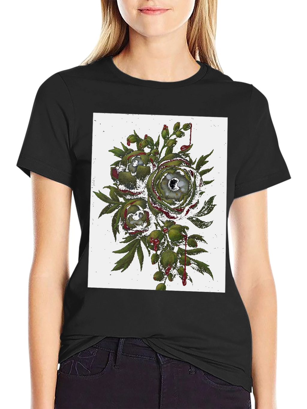 Floral Eye Graphic Tee