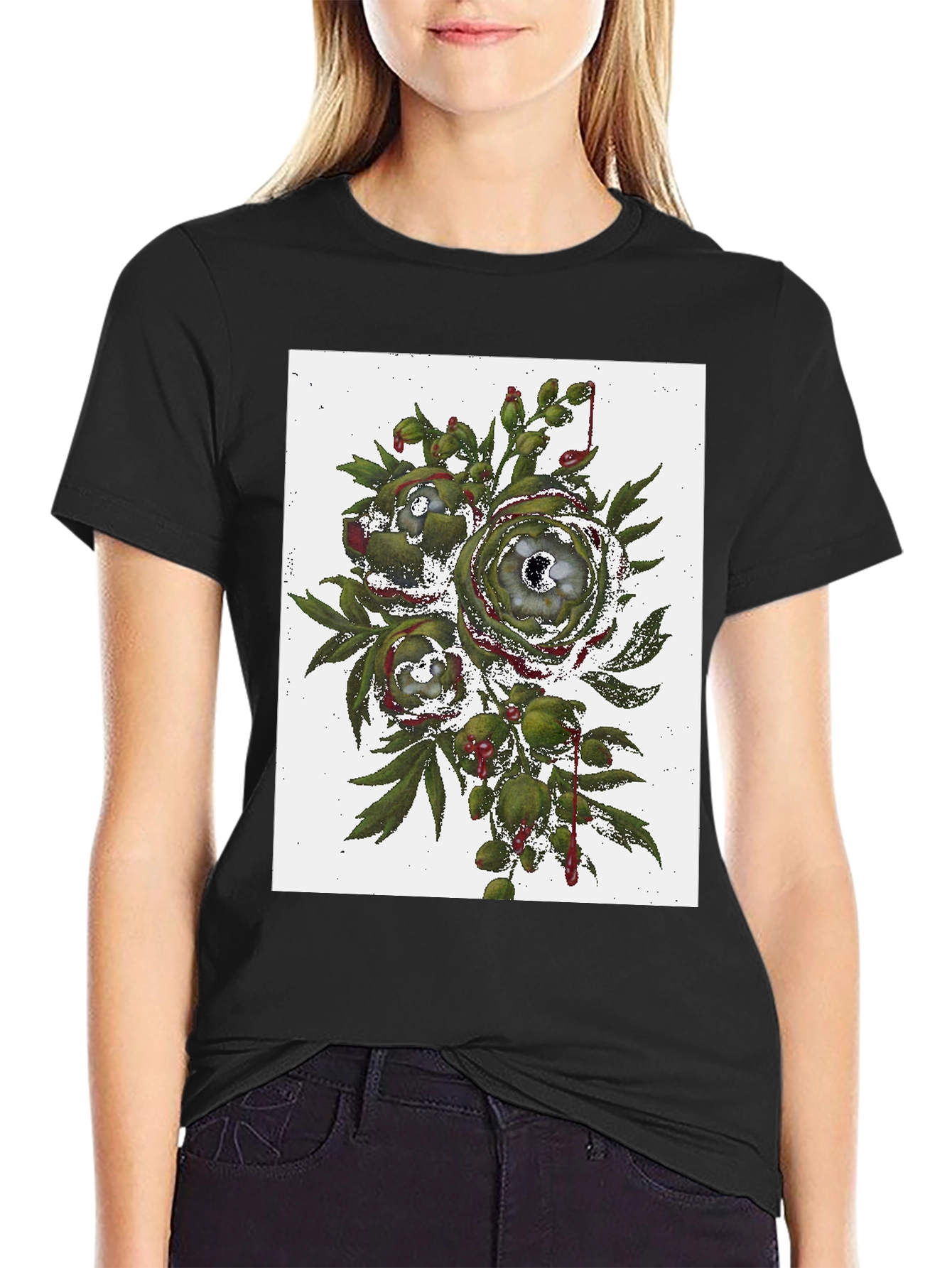 Floral Eye Graphic Tee