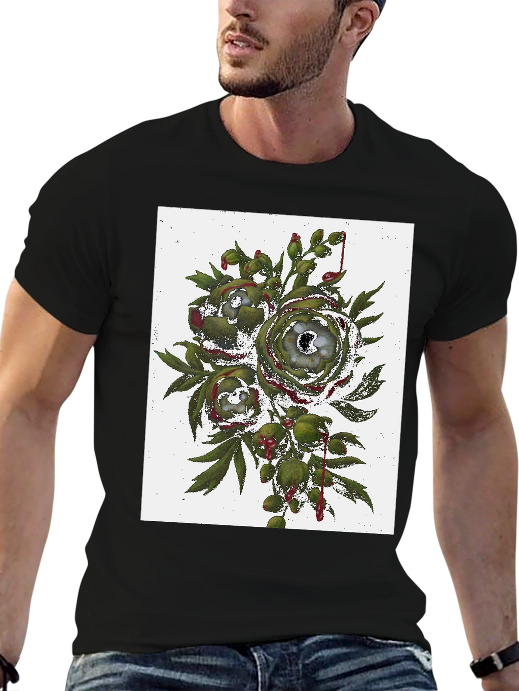 Floral Eye Graphic Tee