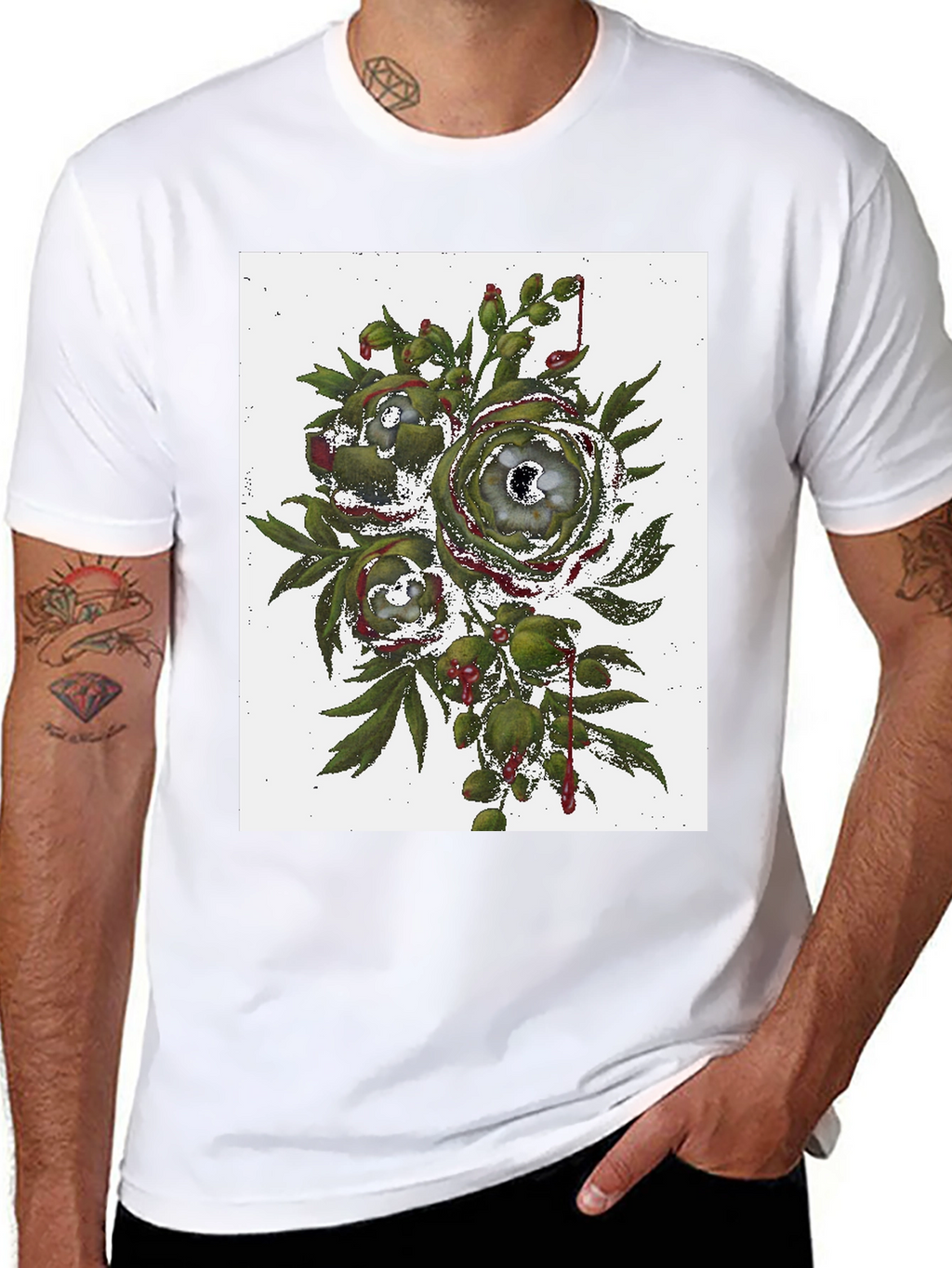Floral Eye Graphic Tee