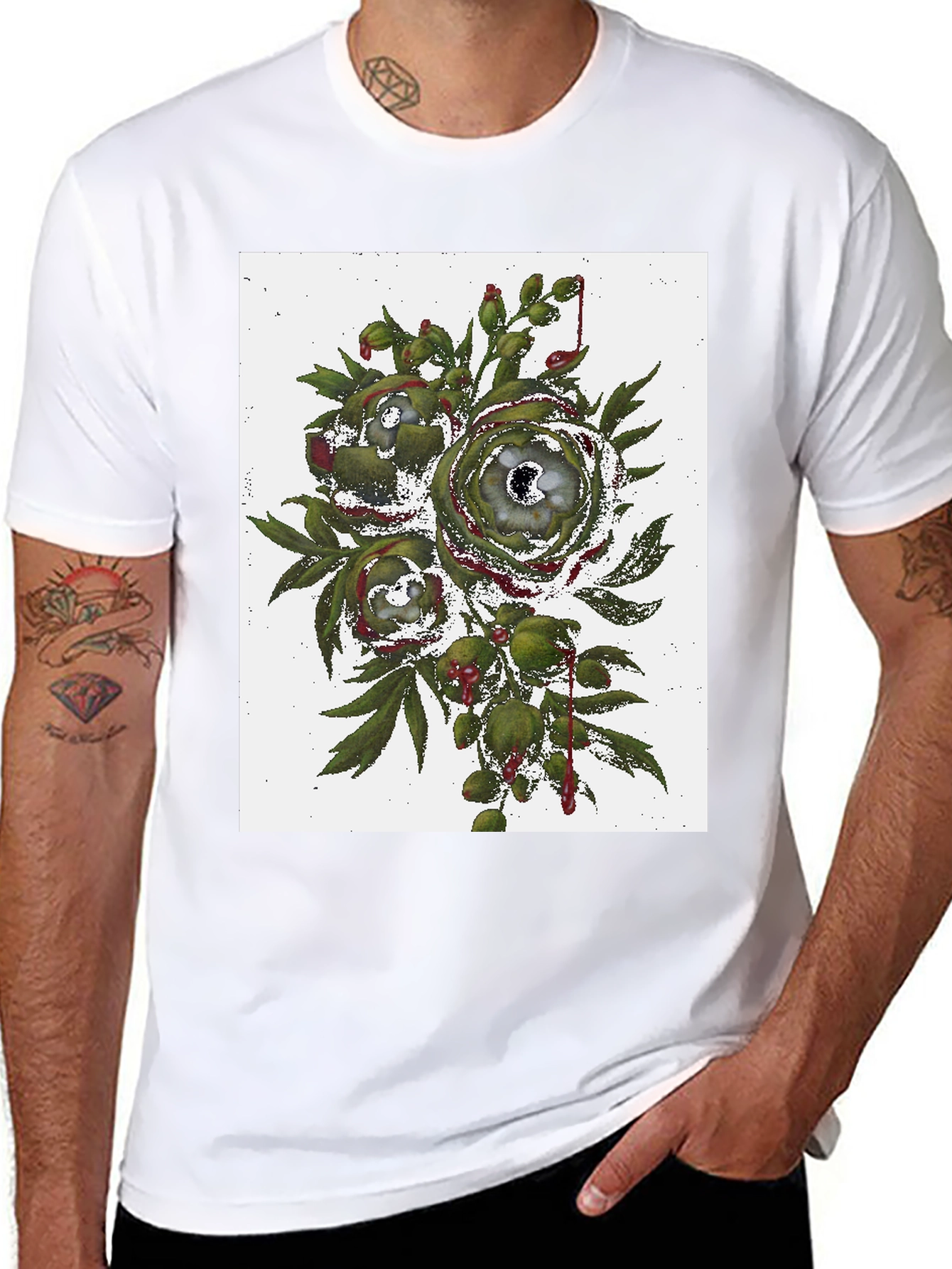 Floral Eye Graphic Tee