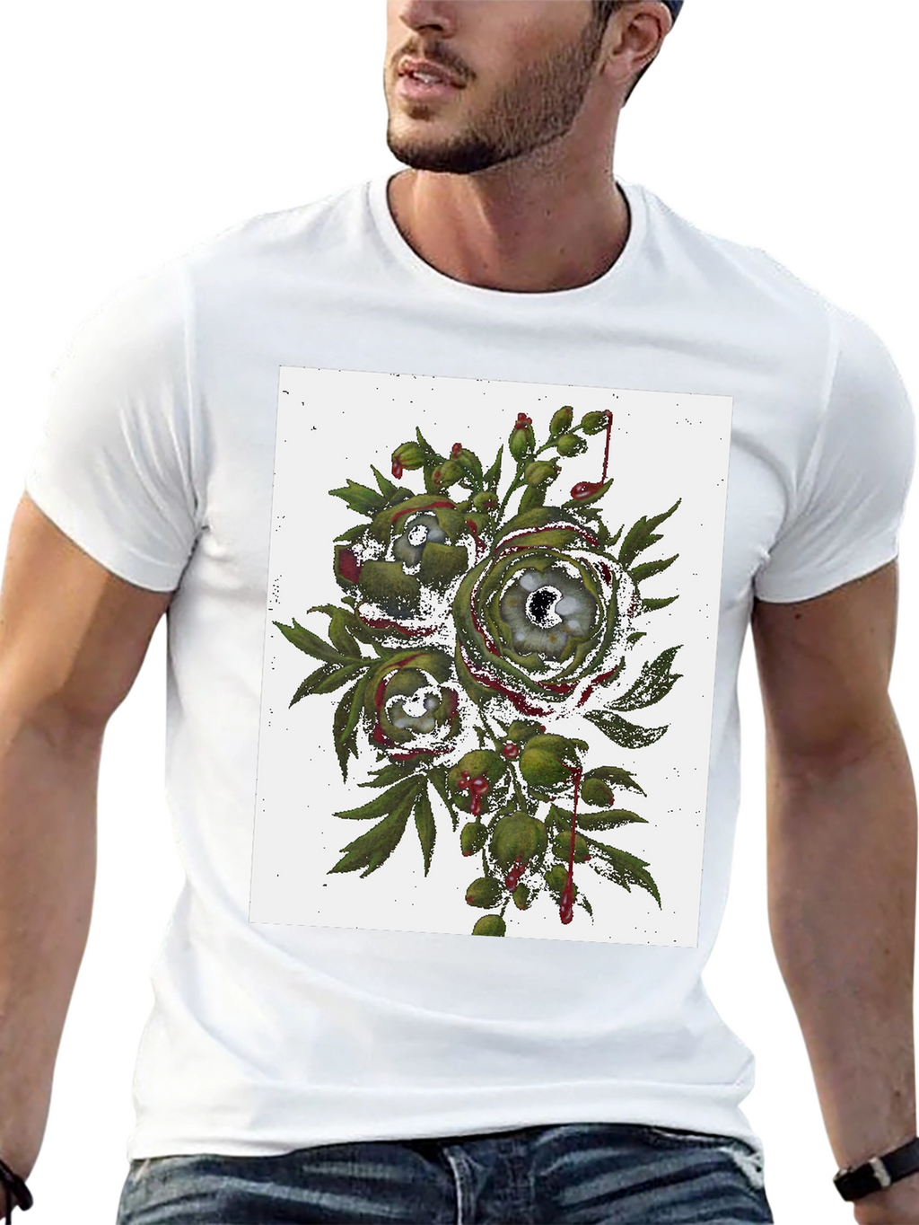 Floral Eye Graphic Tee