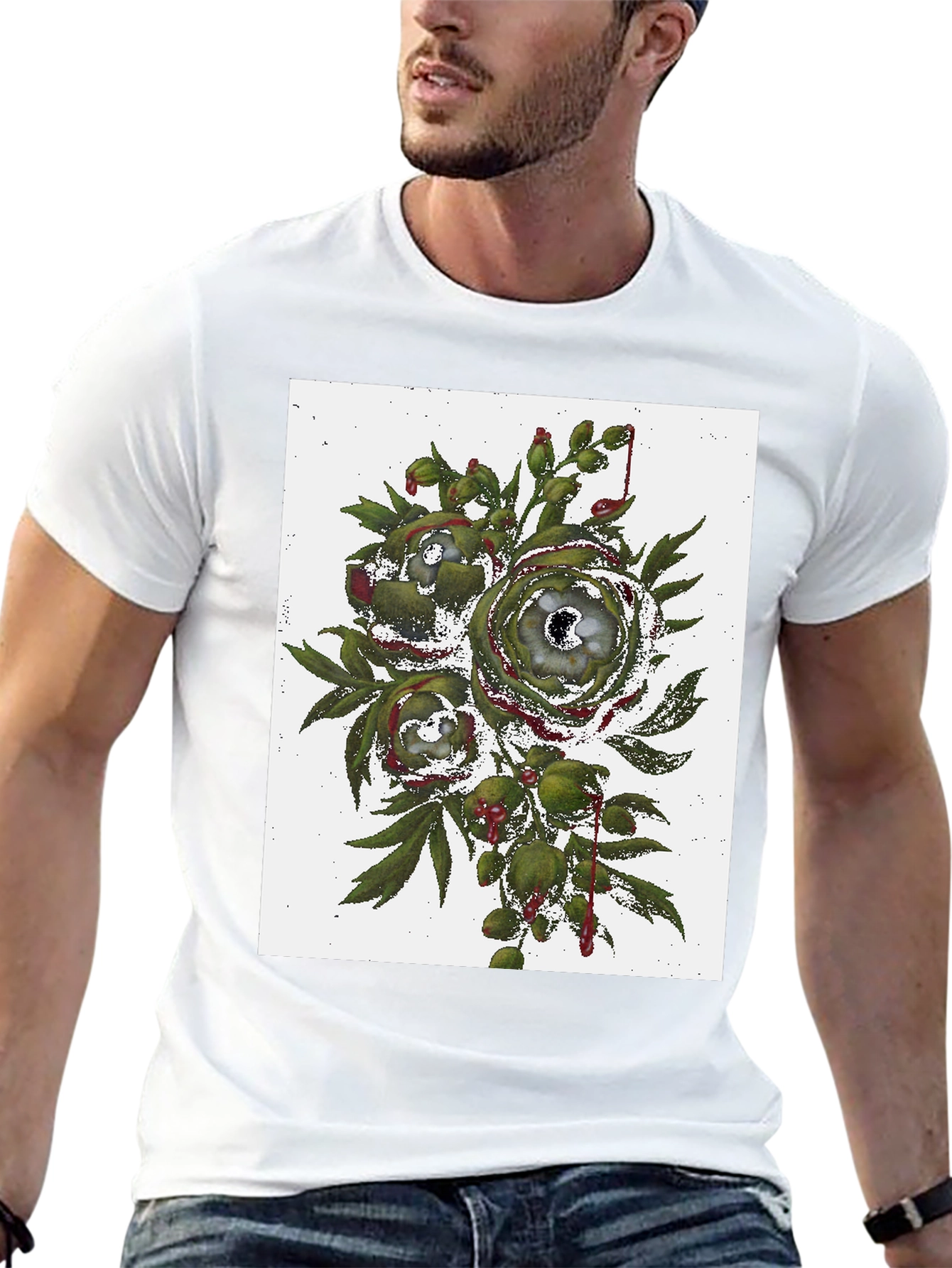 Floral Eye Graphic Tee
