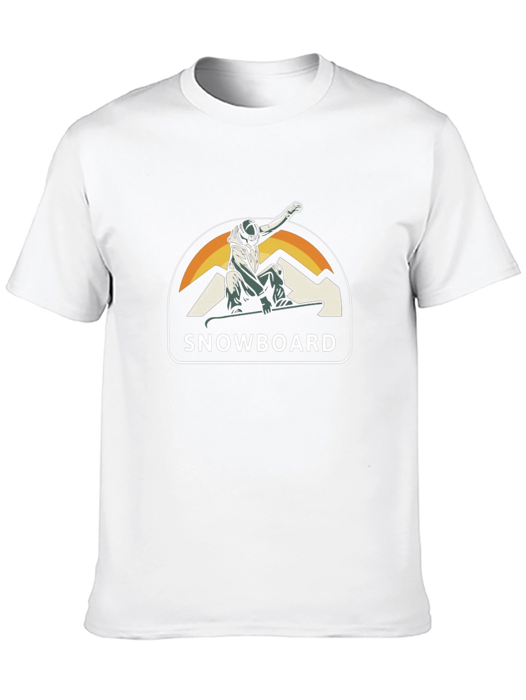 Snowboard Graphic Tee - Cool Winter Sports Shirt