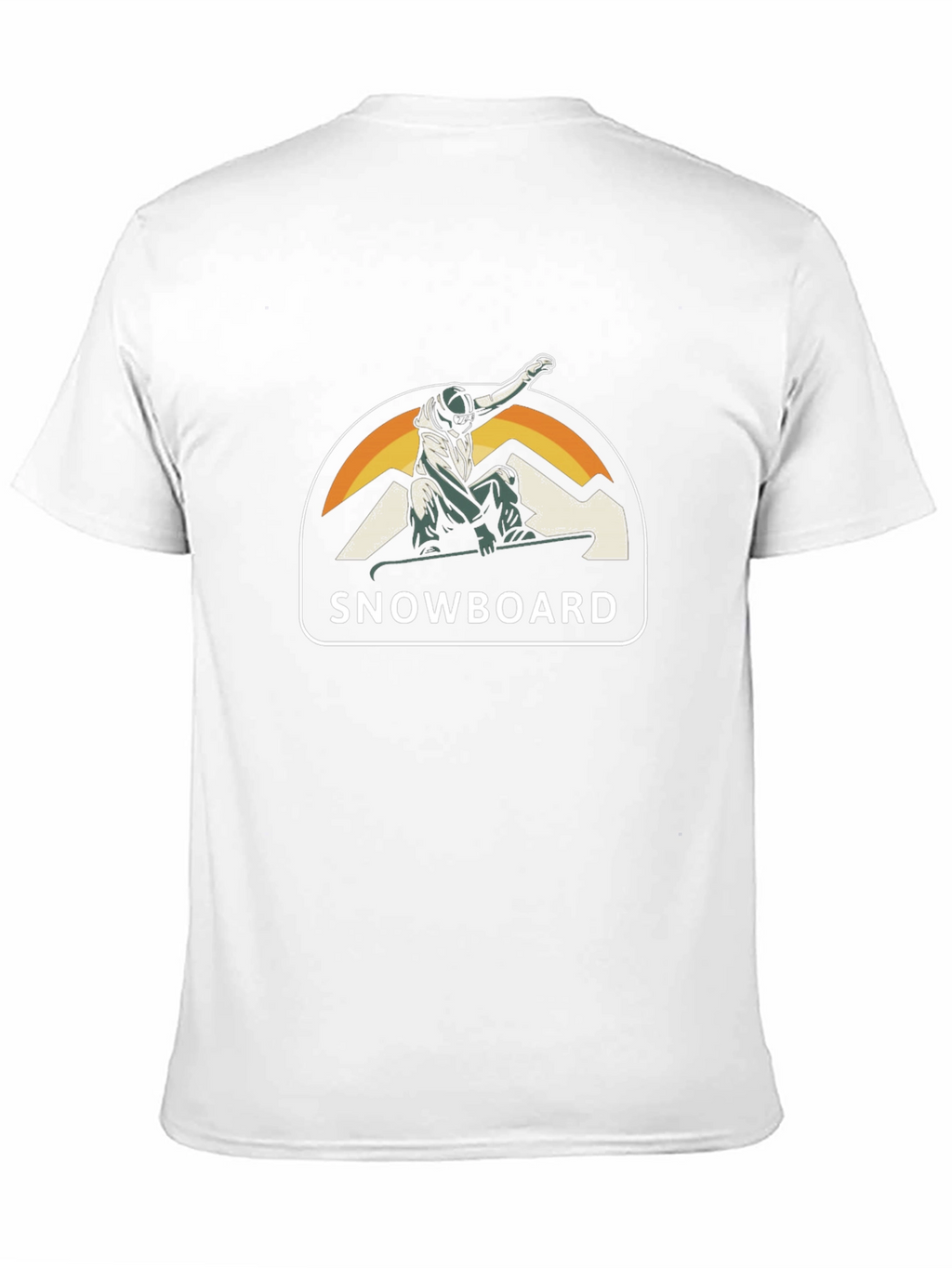 Snowboard Graphic Tee - Cool Winter Sports Shirt