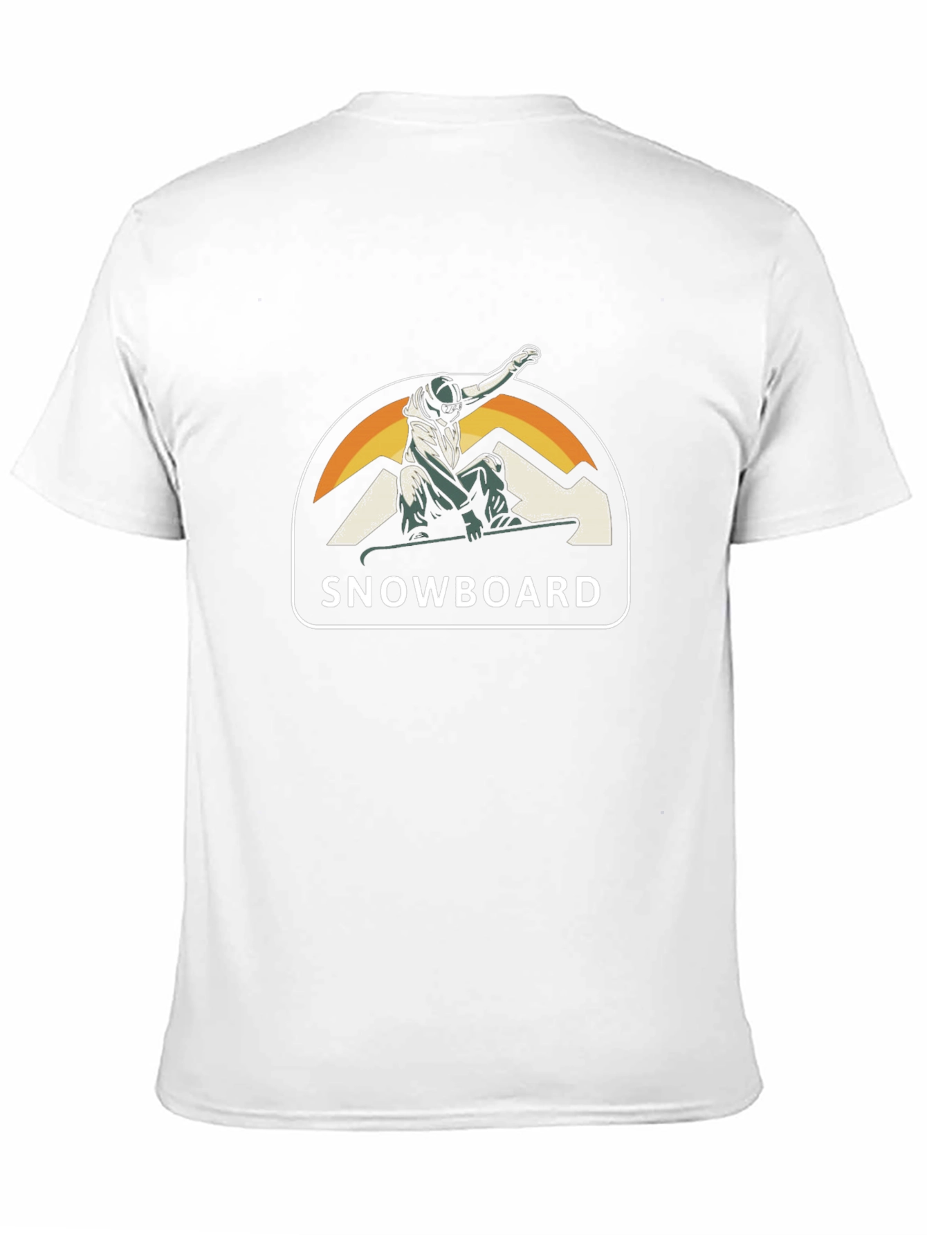 Snowboard Graphic Tee - Cool Winter Sports Shirt