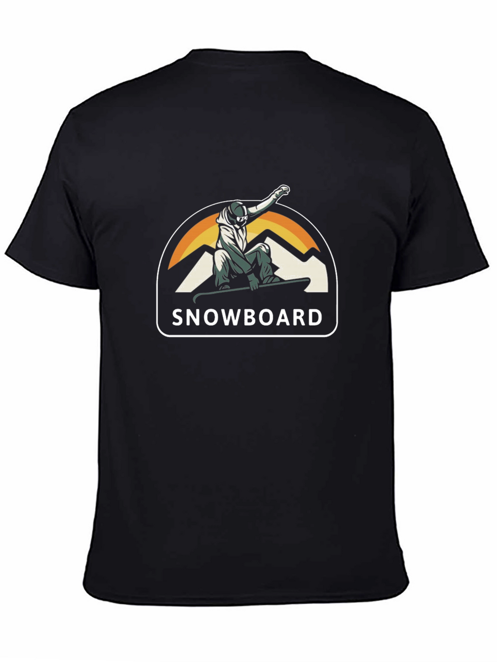 Snowboard Graphic Tee - Cool Winter Sports Shirt