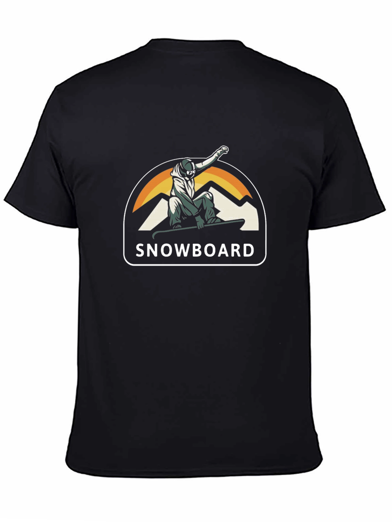 Snowboard Graphic Tee - Cool Winter Sports Shirt