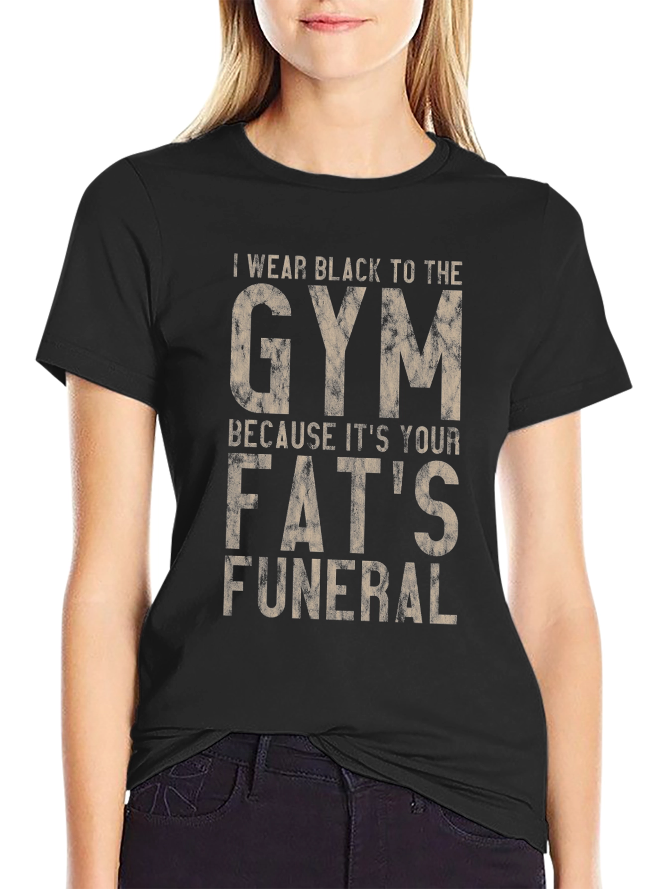 Gym T-Shirt: Fats Funeral Graphic Tee