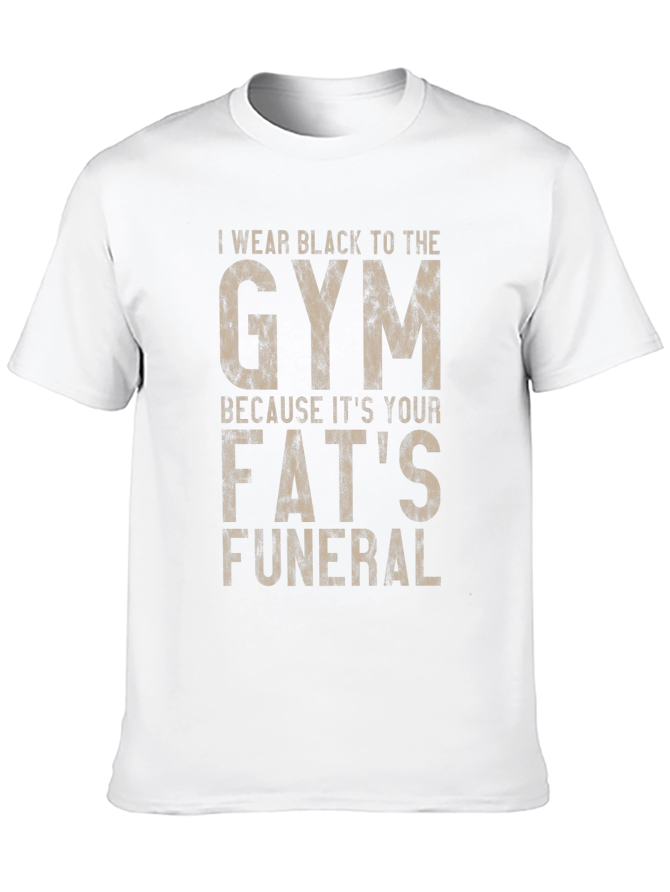 Gym T-Shirt: Fats Funeral Graphic Tee