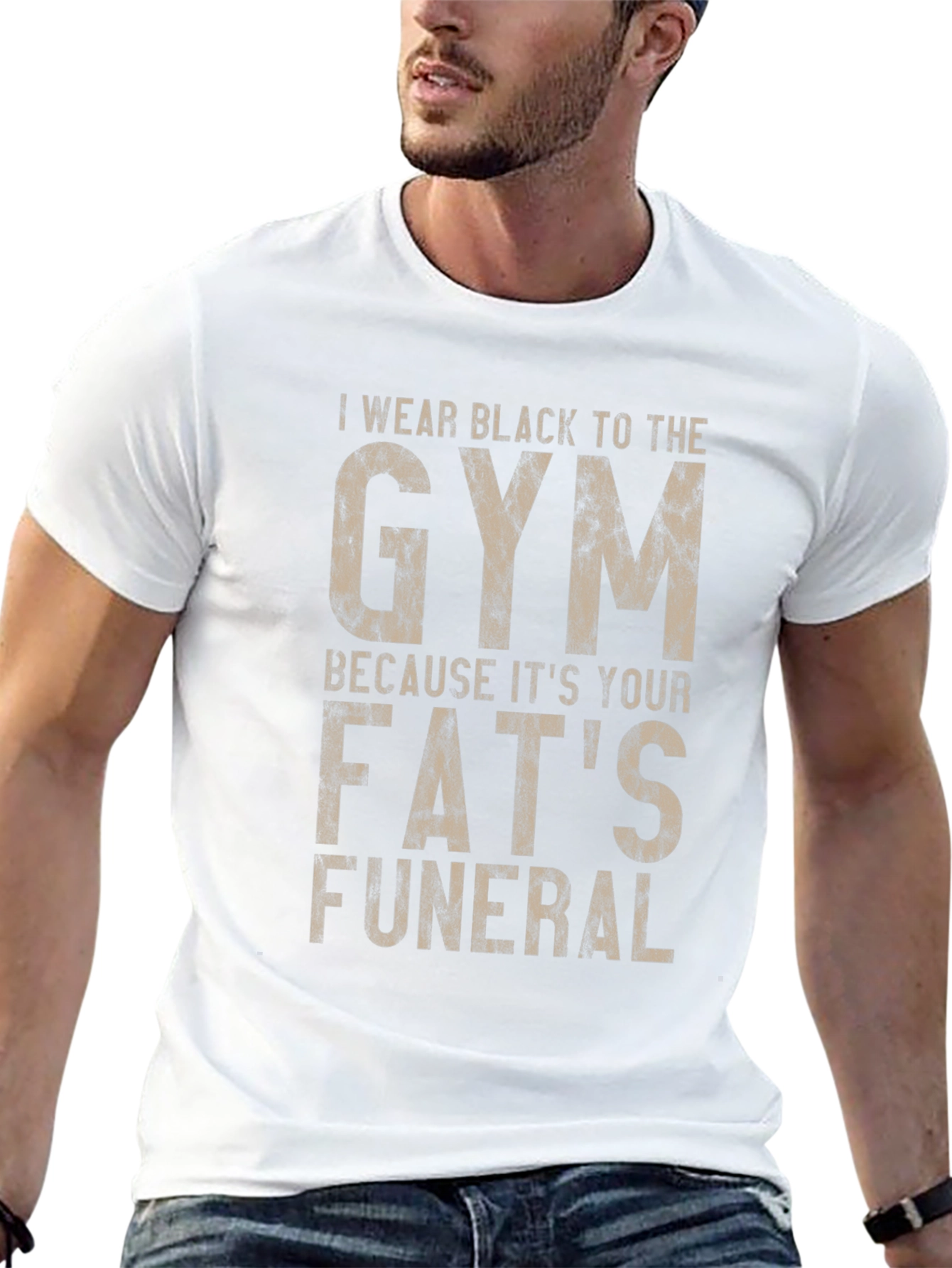 Gym T-Shirt: Fats Funeral Graphic Tee