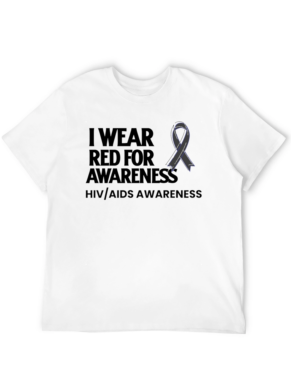 HIV/AIDS Awareness Ribbon T-Shirt