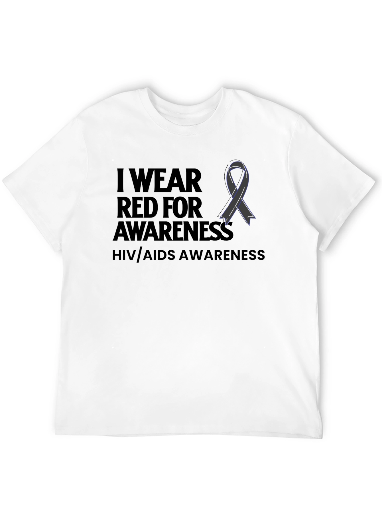 HIV/AIDS Awareness Ribbon T-Shirt