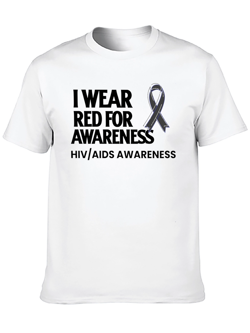 HIV/AIDS Awareness Ribbon T-Shirt
