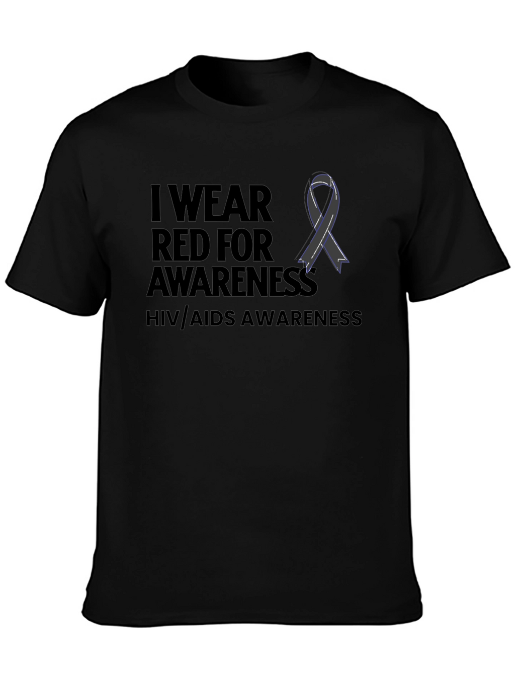 HIV/AIDS Awareness Ribbon T-Shirt