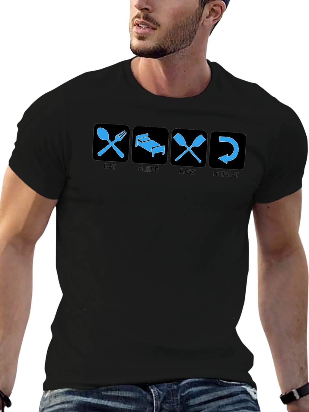 Eat Sleep Row Repeat T-Shirt