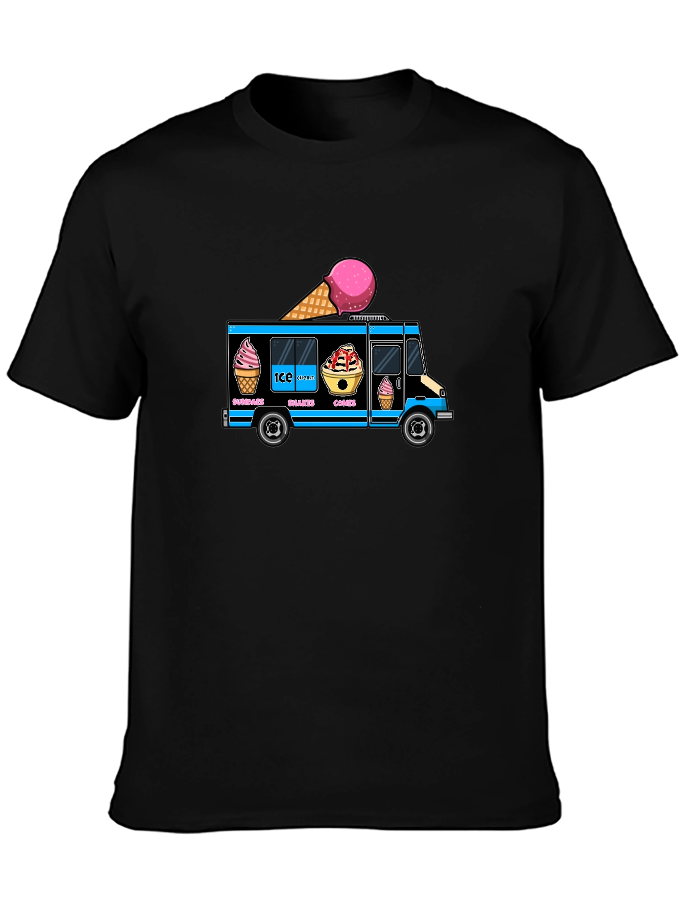 Ice Cream Truck Graphic Tee
