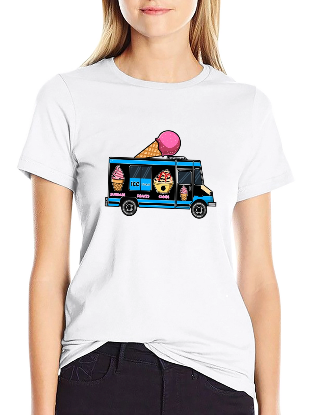 Ice Cream Truck Graphic Tee