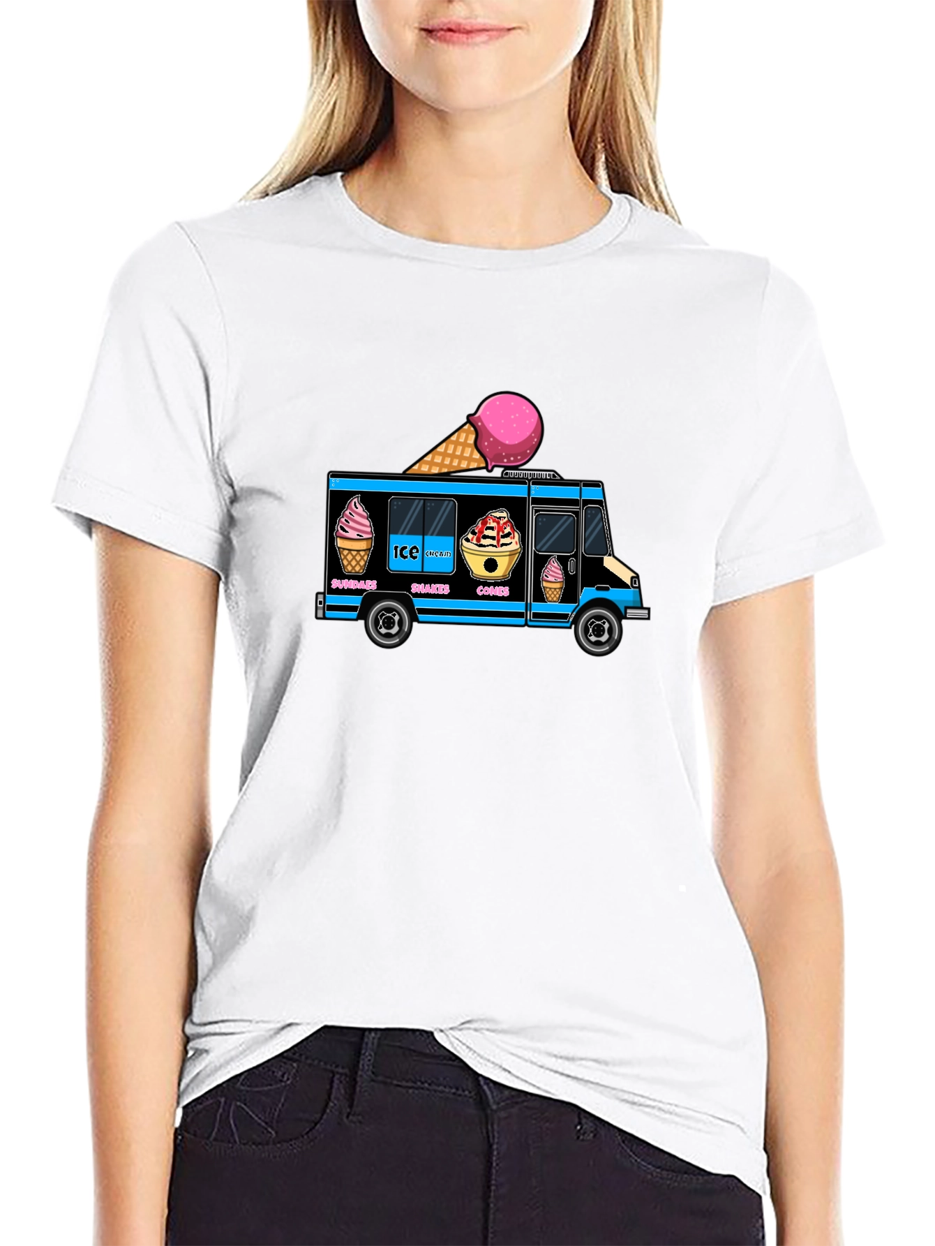 Ice Cream Truck Graphic Tee