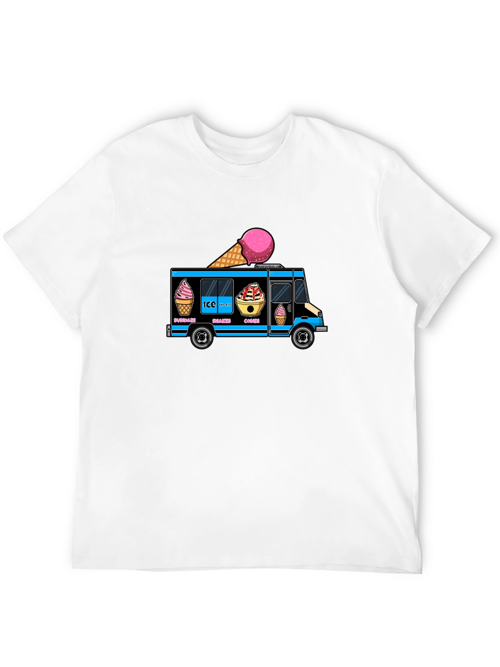 Ice Cream Truck Graphic Tee