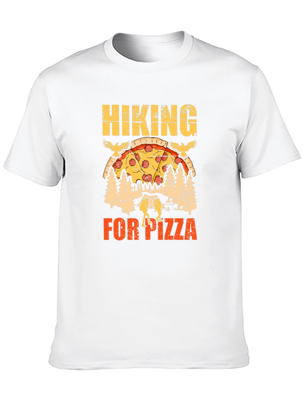 Hiking for Pizza Graphic Tee - Unisex