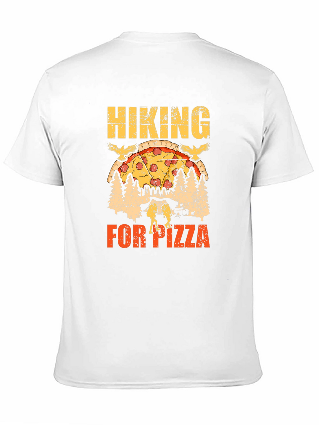 Hiking for Pizza Graphic Tee - Unisex
