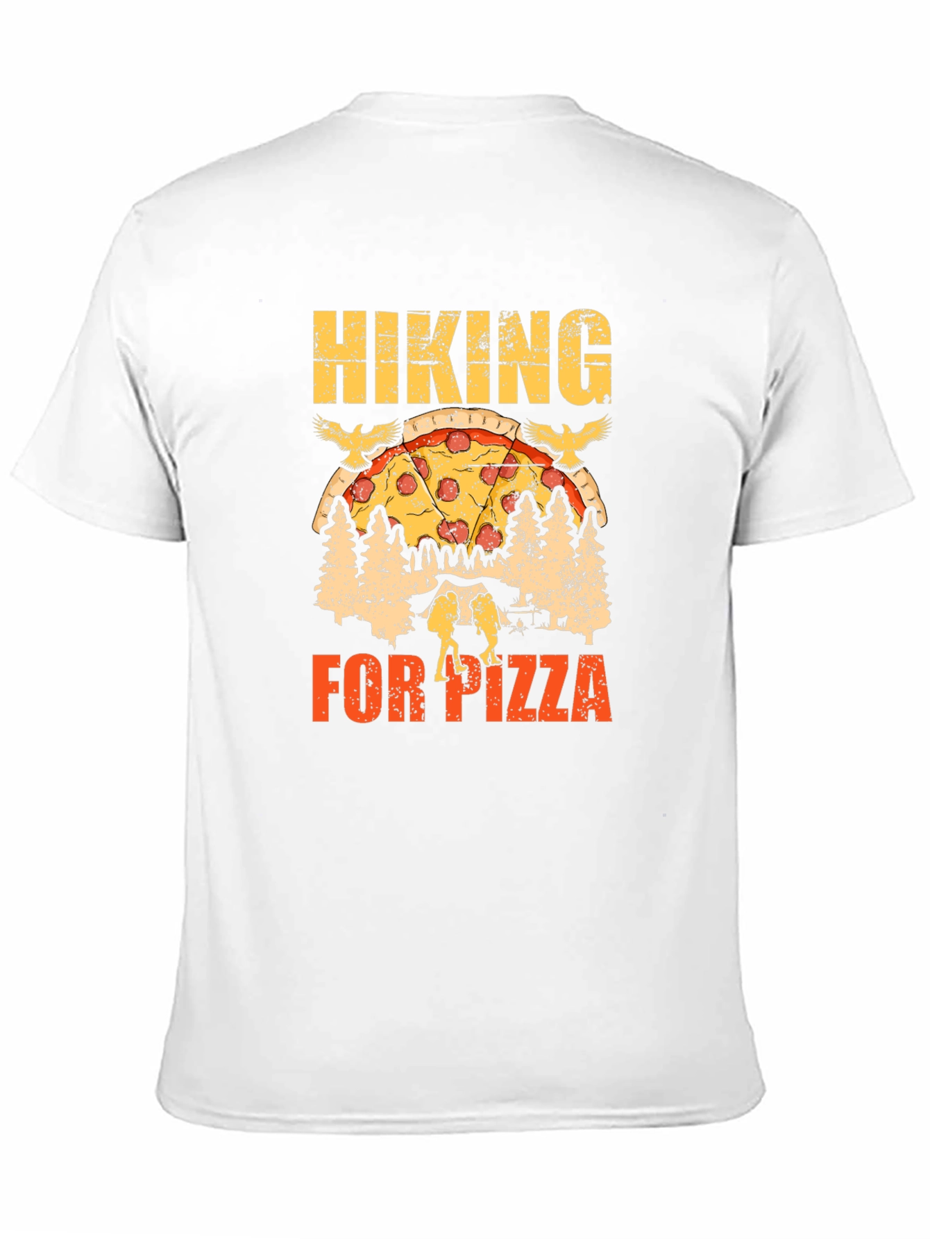 Hiking for Pizza Graphic Tee - Unisex